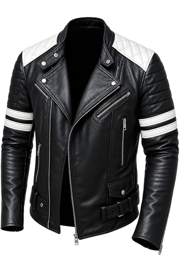 Premium Moto Racer Jacket - Front