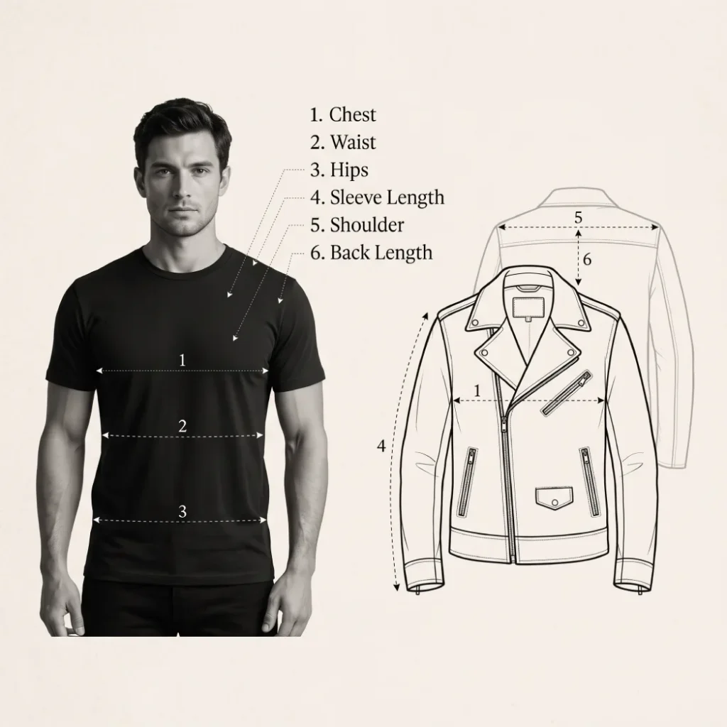 Structure of Jacket Measurements