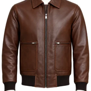 Vintage Brown Men Jacket